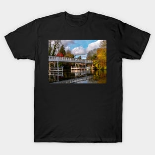 Autumn Colours At Whitchurch Toll Bridge T-Shirt